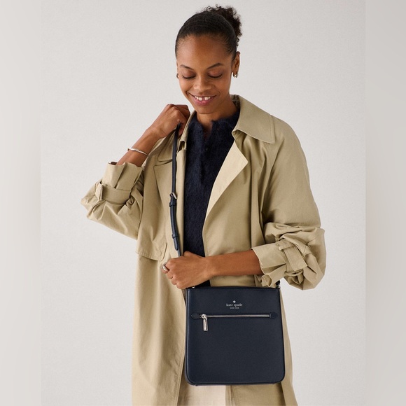 Kate Spade Navy Blazer Blue Sadie Crossbody Bag Purse - Picture 4 of 4